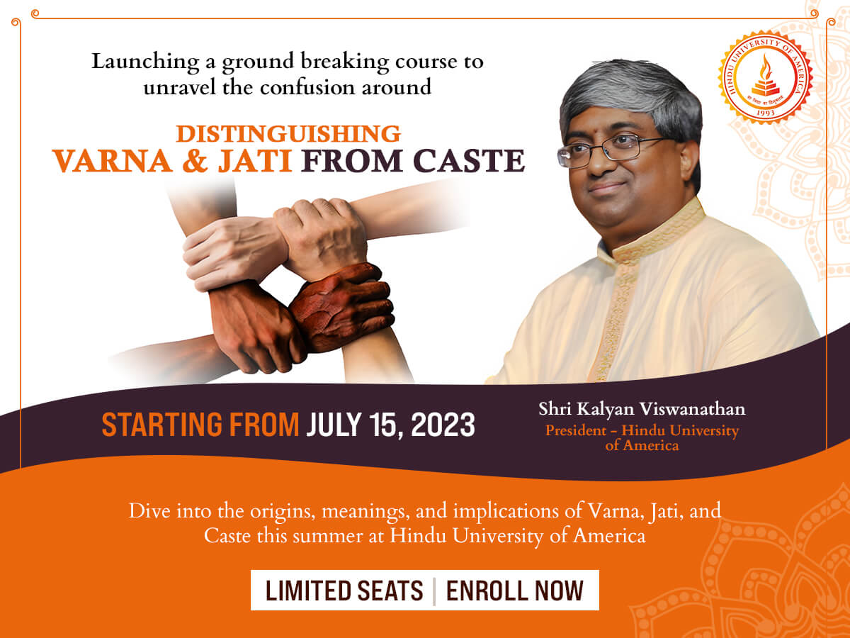 Distinguishing Varna and Jati from Caste