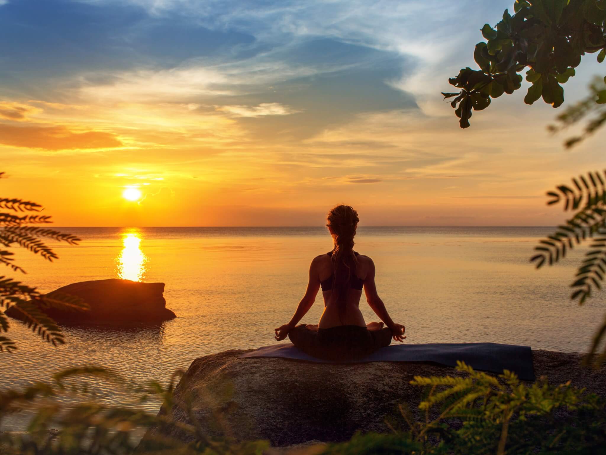 Душевно спокоен. Спокойствие и умиротворение. Медитация на закате. Медитация на берегу моря. Медитация на расслабление.
