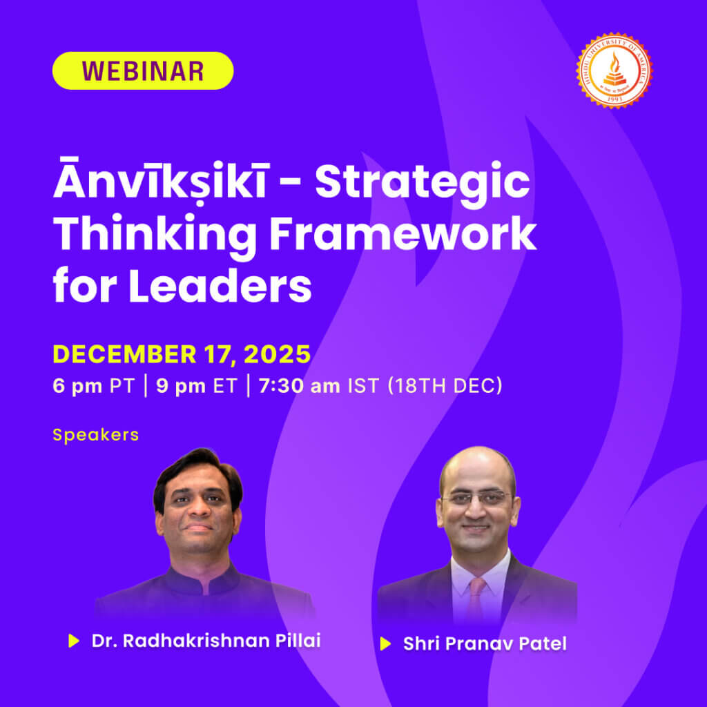 Ānvīkṣikī - Strategic