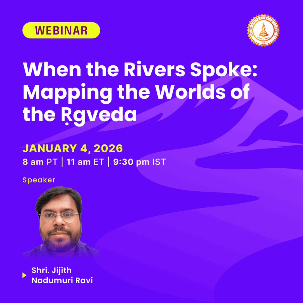 When the Rivers Spoke: Mapping the Worlds of the Ṛgveda