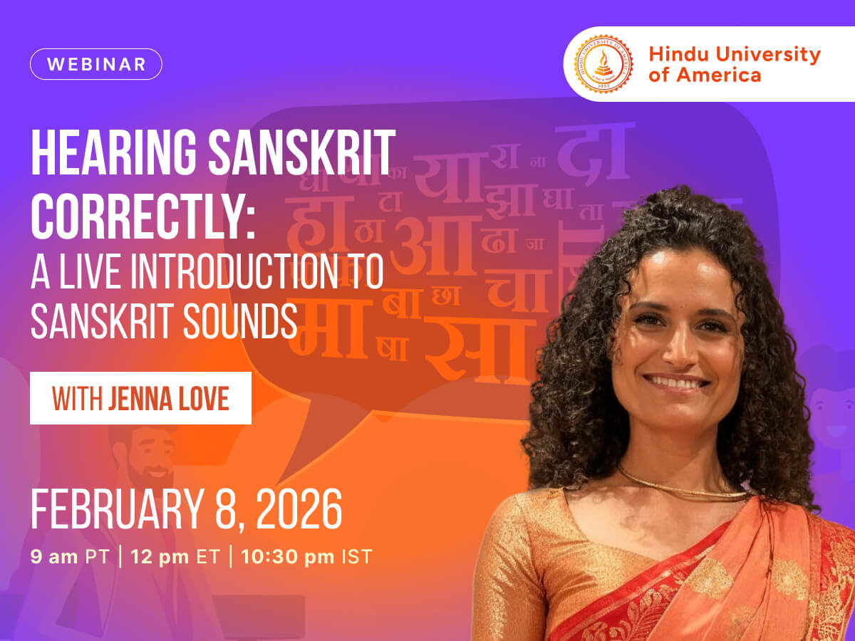 Hearing Sanskrit Correctly: A Live Introduction to Sanskrit Sounds
