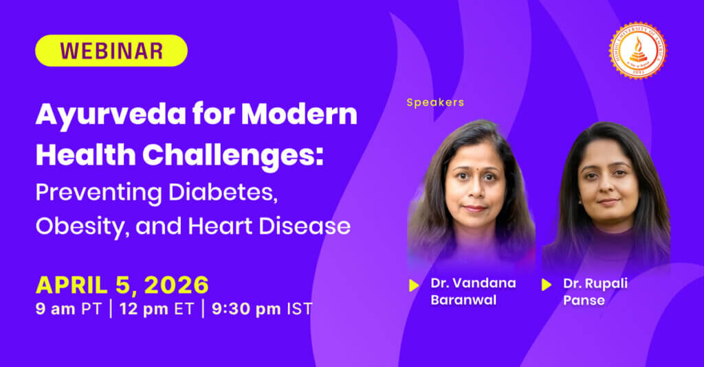 Ayurveda for Modern Health Challenges: Preventing Diabetes, Obesity, and Heart Disease