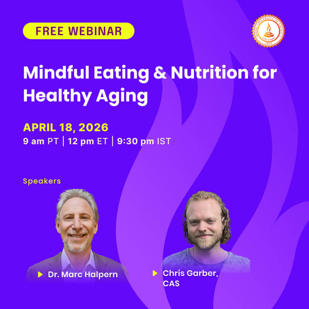 Mindful Eating & Nutrition for Healthy Aging