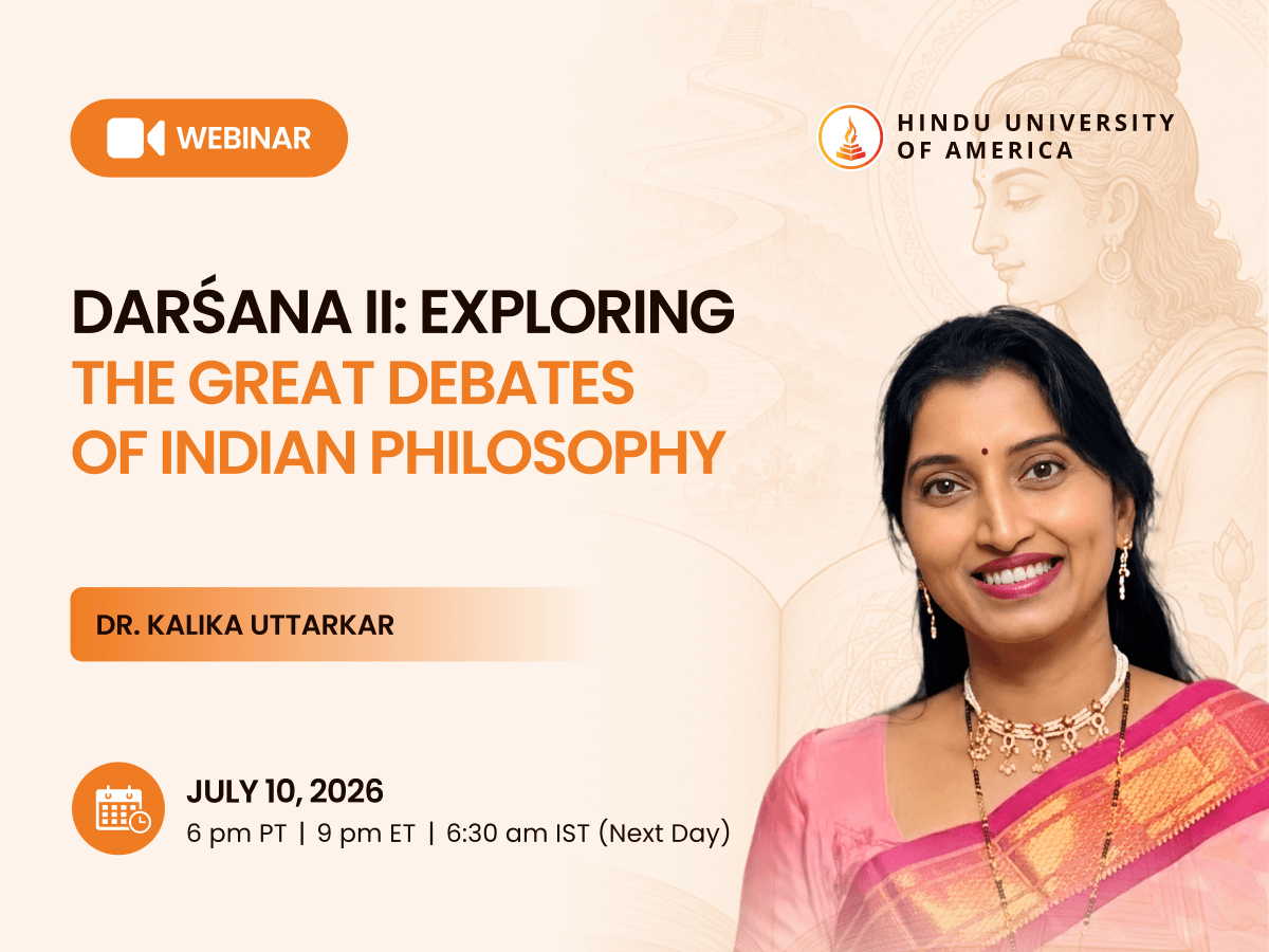 Darśana II: Exploring the Great Debates of Indian Philosophy