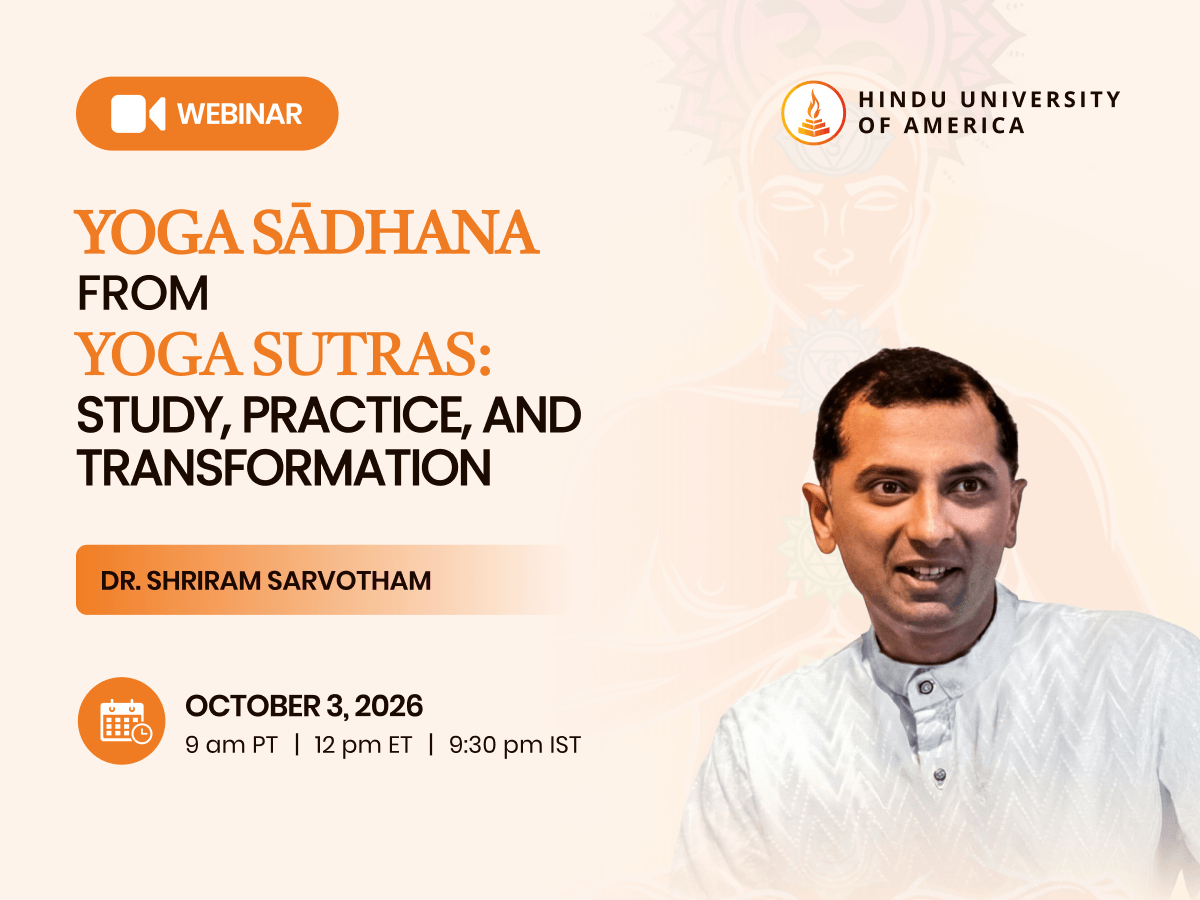 Yoga Sādhana from Yoga Sūtras: Study, Practice, and Transformation