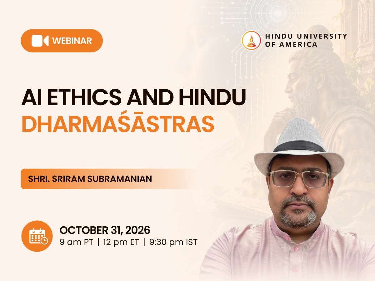 AI Ethics and Hindu Dharmaśāstras